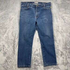 Just In Trend FR Treated Mens Denim‎ Jeans 36(38)  34(31) Blue